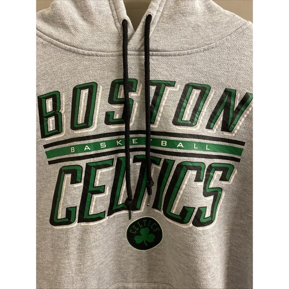 NBA Celtics Men’s Gray Small Hoodie - Picture 1 of 8